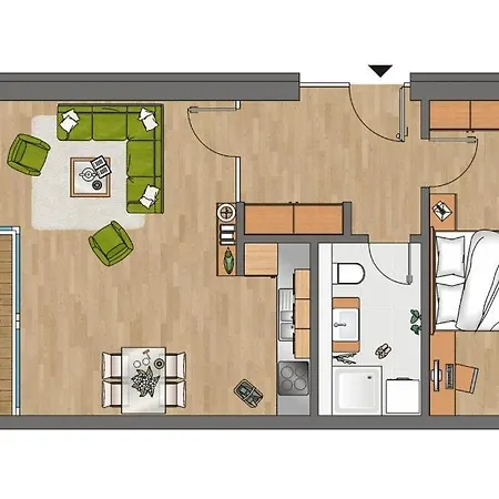 Duenenresort Duenenresort 113 Lejlighed Binz